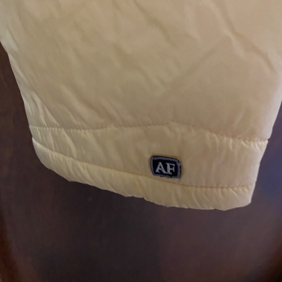 Abercrombie & Fitch Lightweight Puffer Yellow Jacket L - Picture 7 of 7